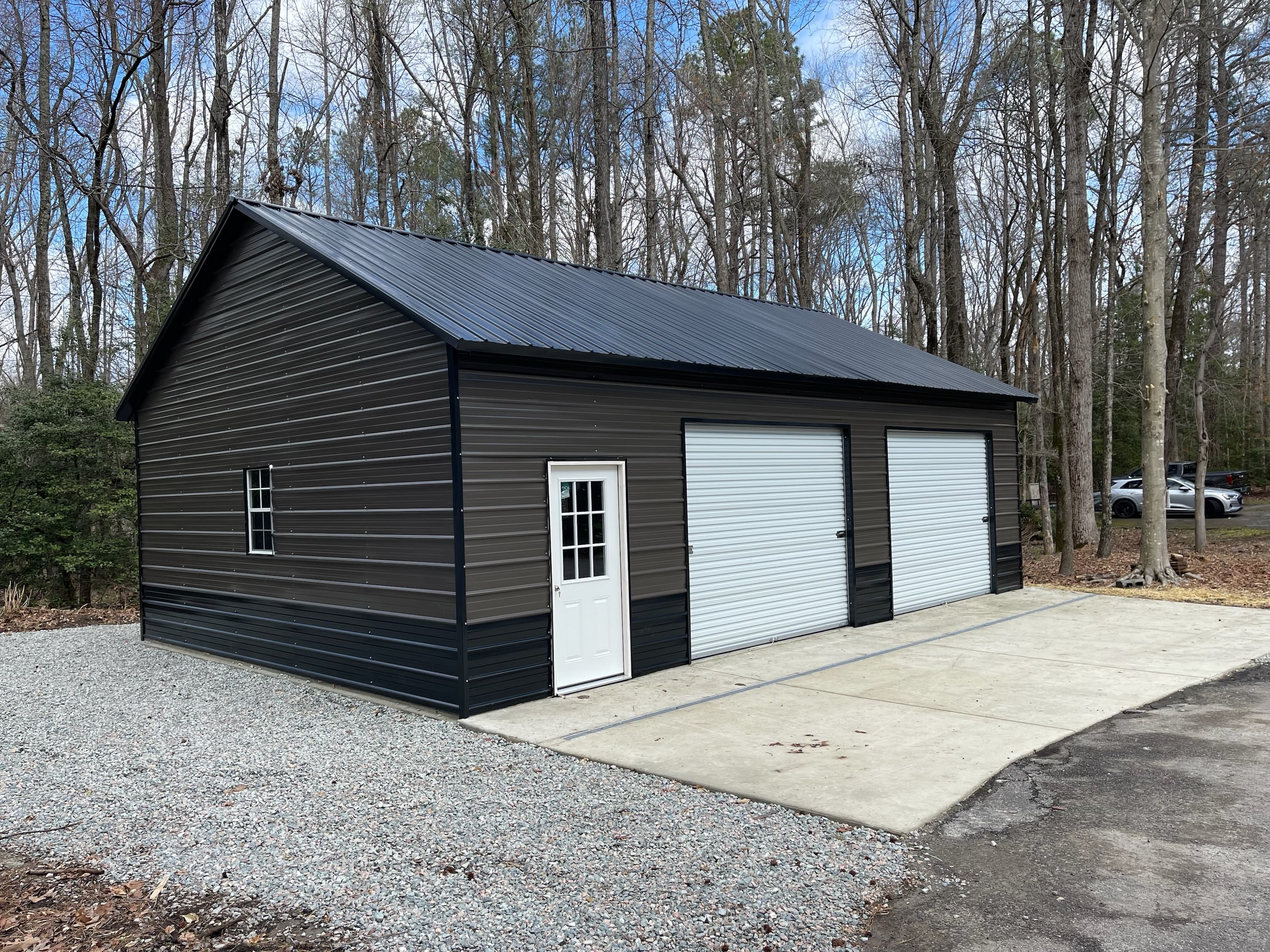 High-Tech 24'x30' Metal Building