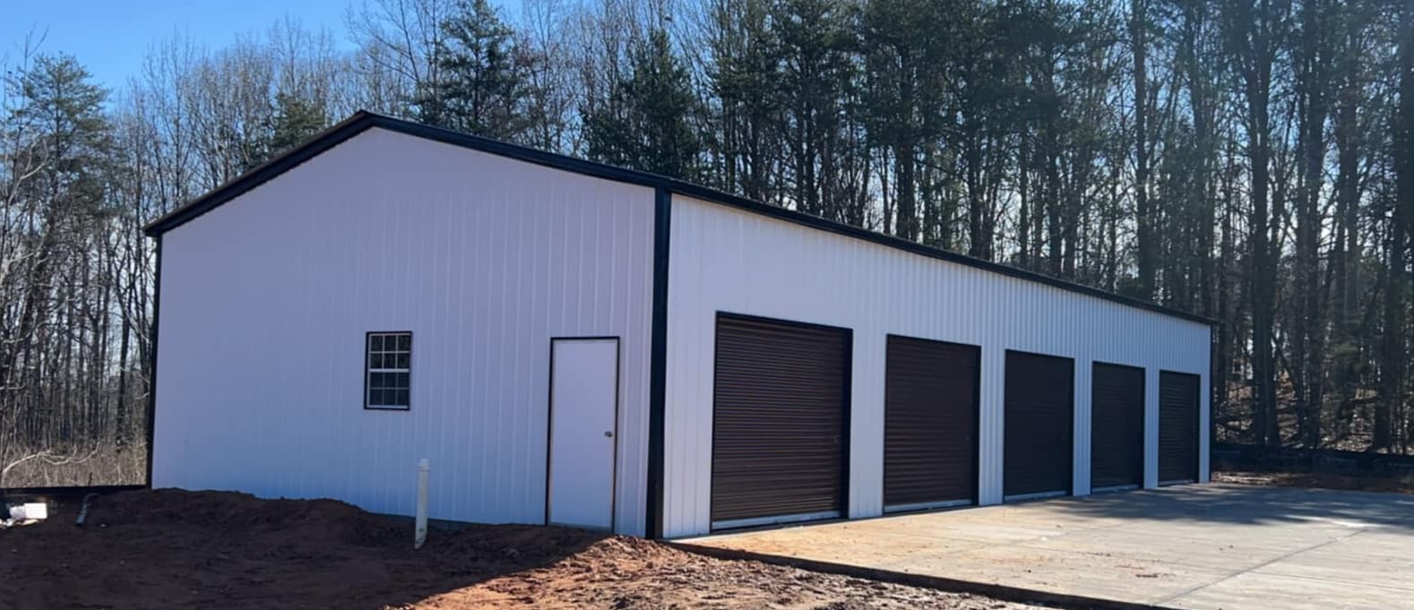 All Vertical 30'x70'x12' Metal Building thumbnail 2