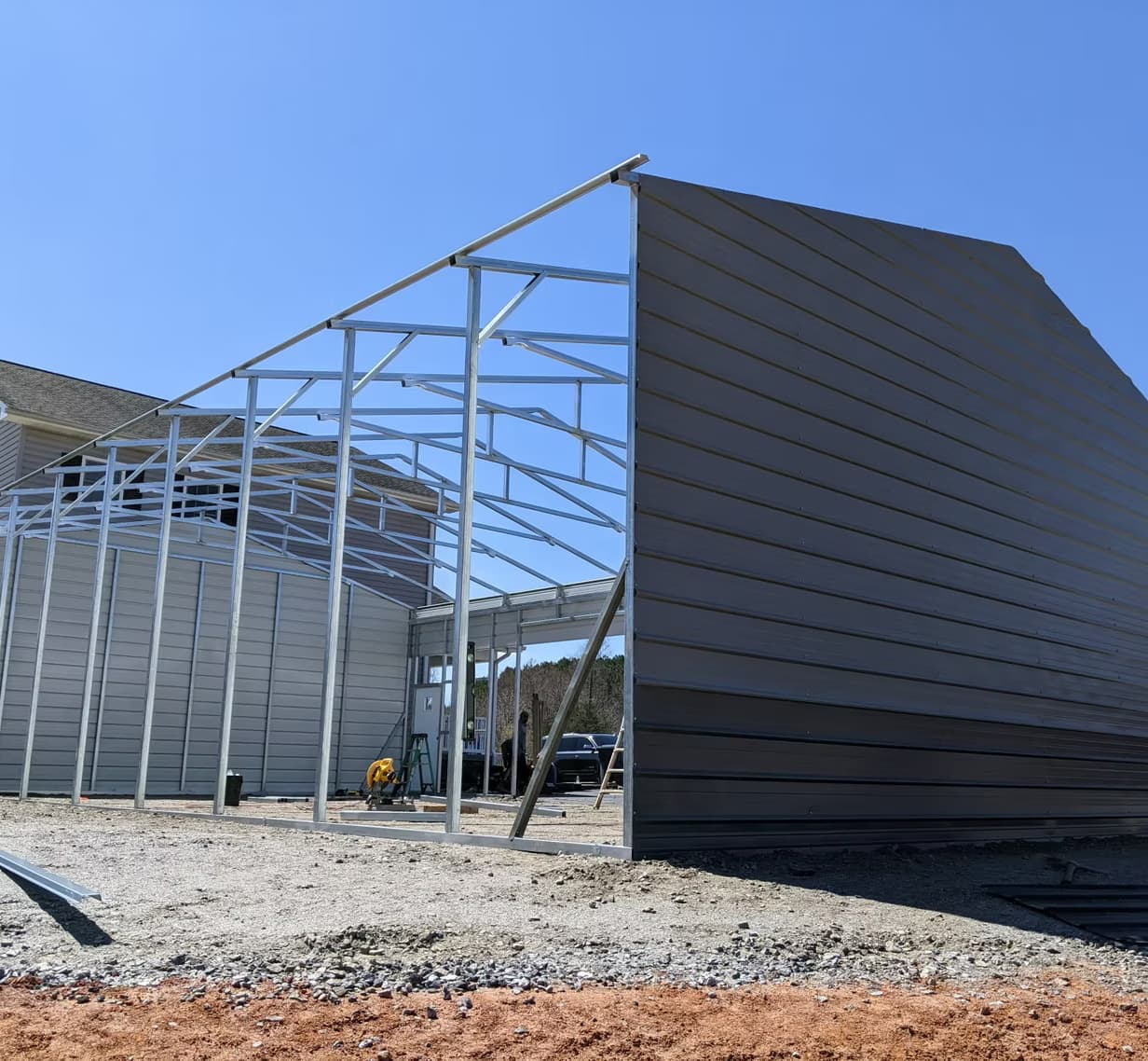 30'x50'x12' Metal Building thumbnail 4