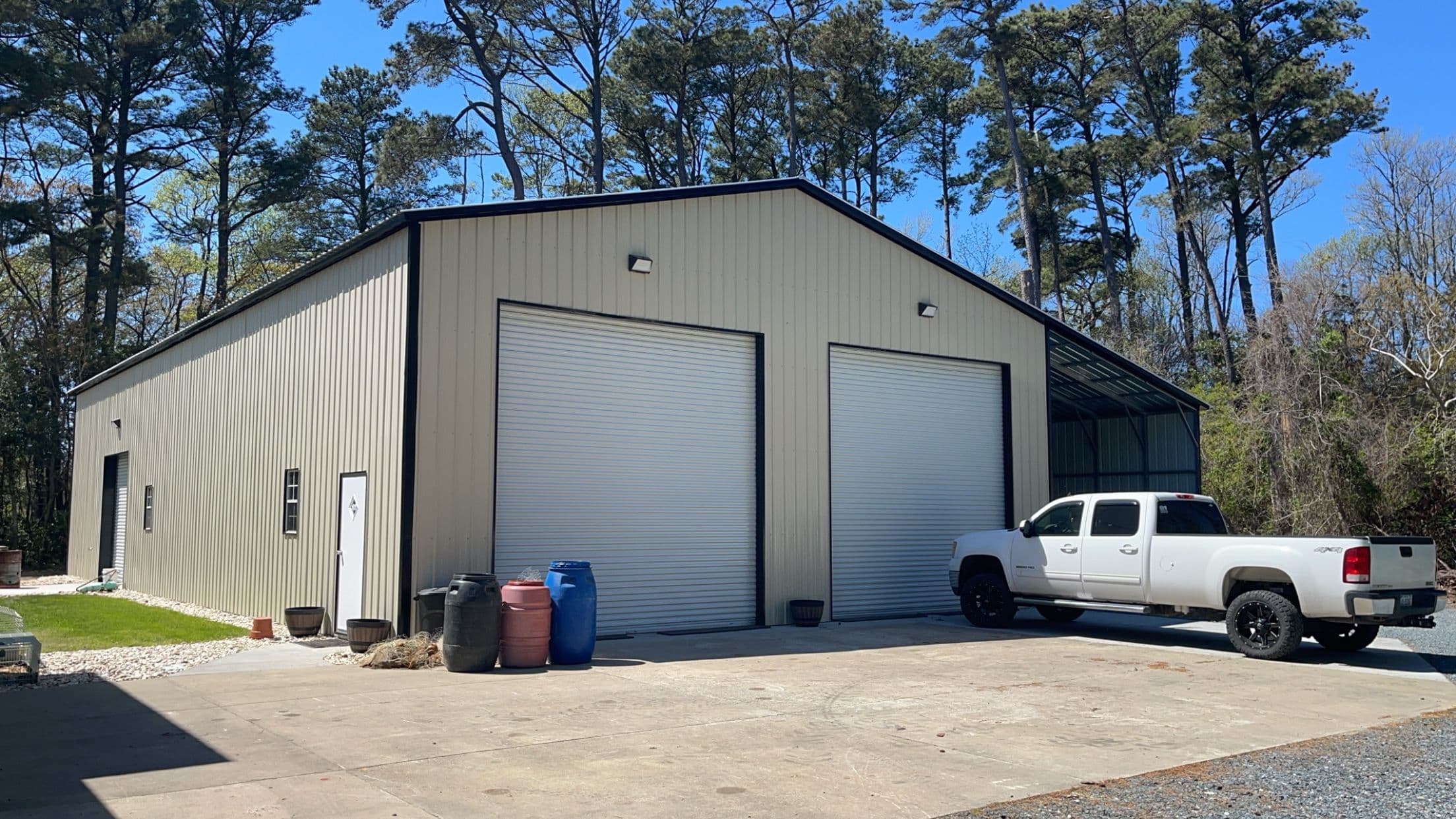 Wide Span 40'x60' Metal Building