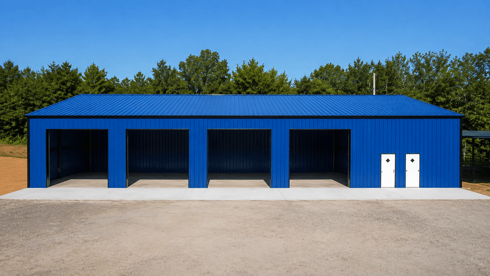 60x100x14 Industrial Steel Building thumbnail 2