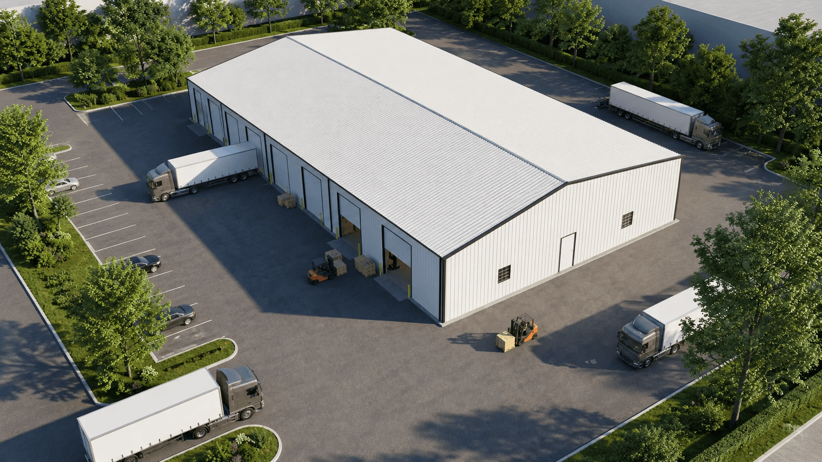 50x200x12 Industrial Metal Building thumbnail 3